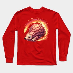 Blazing Fast Pangolin Long Sleeve T-Shirt